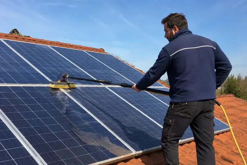 Nettoyage et entretien de panneaux solaires à Saint-André-de-Sangonis